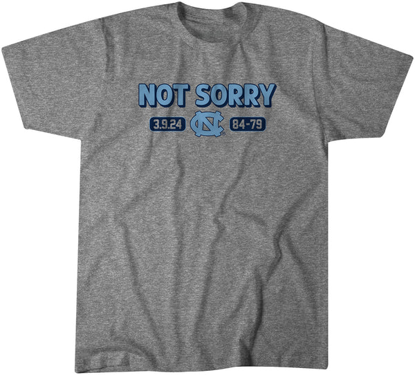 UNC Basketball: Not Sorry