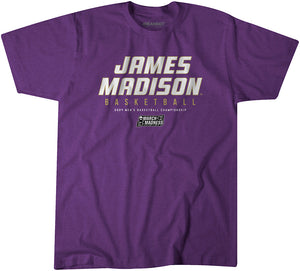 JMU Men's Basketball: 2024 NCAA Tournament Adult T-Shirt