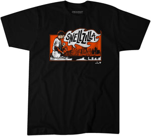 Blake Snell Snellzilla Shirt, San Francisco -MLBPA Licensed- BreakingT