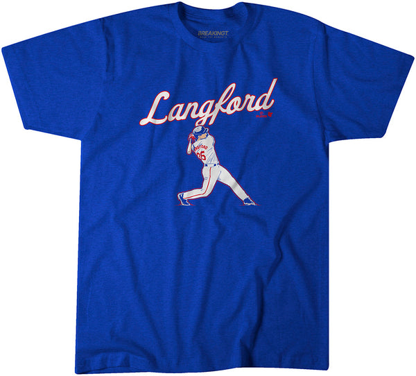 Wyatt Langford Shirt, Texas - MiLB Players Licensed - BreakingT