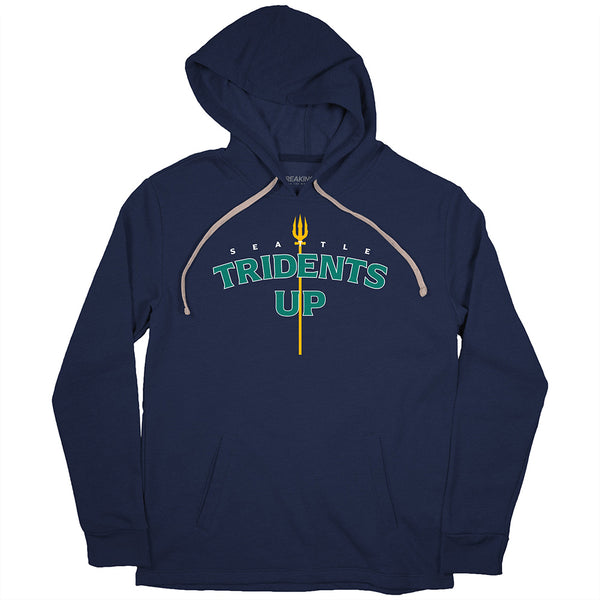 Tridents Up Shirt + Hoodie - Seattle Baseball - BreakingT