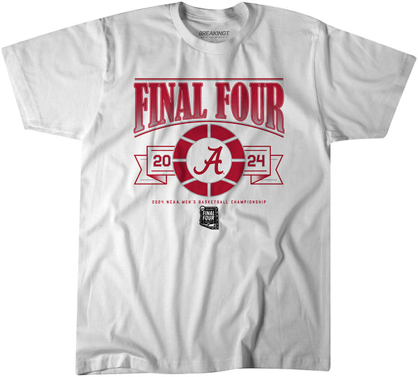 Alabama Men's Basketball: 2024 Final Four Adult T-Shirt