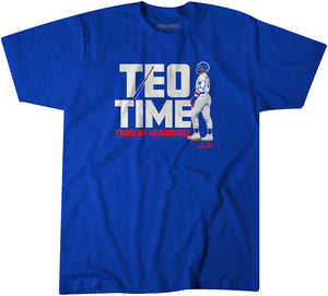 Teoscar Hernandez: Teo Time Shirt, LA - MLBPA Licensed - BreakingT