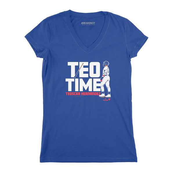 Teoscar Hernandez: Teo Time Shirt, LA - MLBPA Licensed - BreakingT