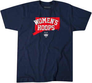 UConn Basketball: Women's Hoops Adult T-Shirt