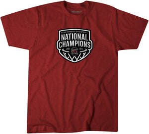 South Carolina Women's Basketball: 2024 National Champions Logo Adult T-Shirt