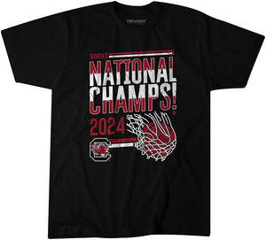 South Carolina Women's Basketball: 2024 National Champions Swish Adult T-Shirt