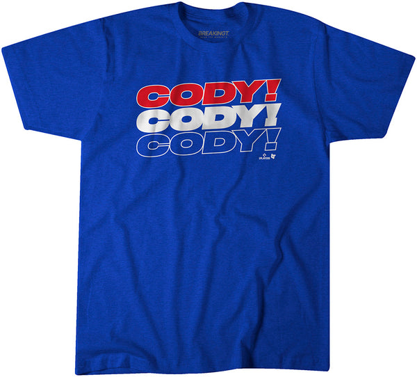 Cody Bellinger: Cody Chant Shirt, Chicago - MLBPA Licensed - BreakingT