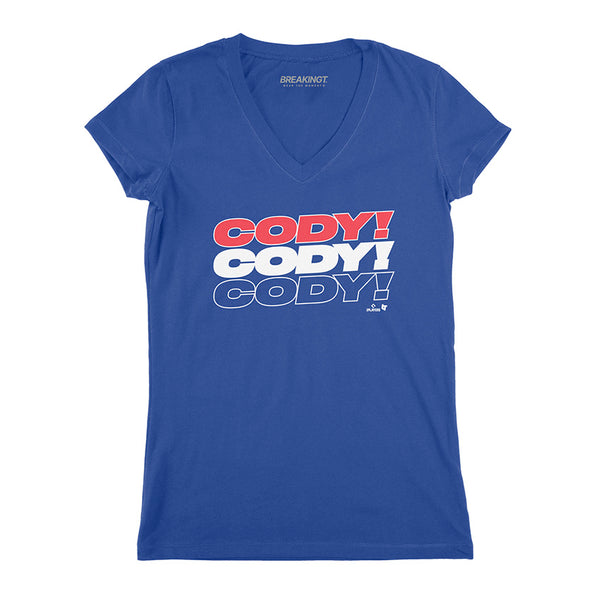 Cody Bellinger: Cody Chant Shirt, Chicago - MLBPA Licensed - BreakingT