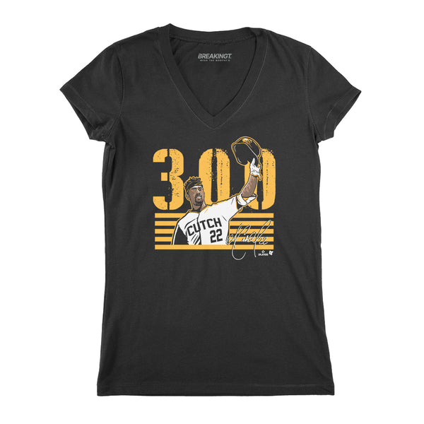 Andrew McCutchen: 300 Shirt, Pittsburgh - MLBPA Licensed - BreakingT