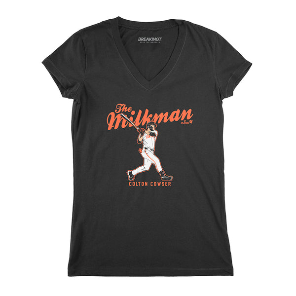 Colton Cowser The Milkman Shirt, Baltimore - MLBPA Licensed -BreakingT