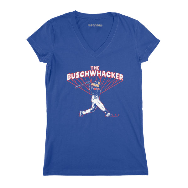 Michael Busch: Buschwhacker Shirt, Chicago - MLBPA Licensed -BreakingT