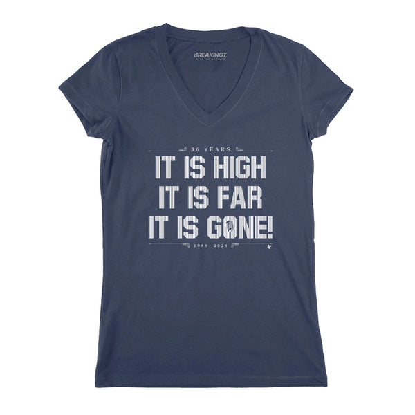 It is High It is Far It is Gone! Shirt - New York Baseball - BreakingT