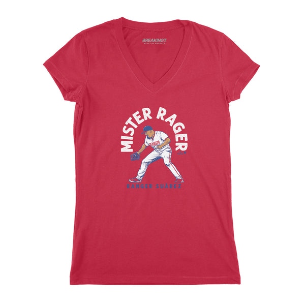 Ranger Suárez: Mr. Rager Shirt, Philly - MLBPA Licensed - BreakingT