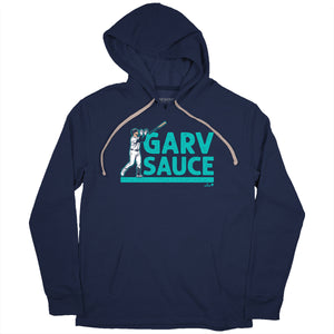 Mitch Garver: Garv Sauce Bat Toss Shirt, Seattle - MLBPA - BreakingT