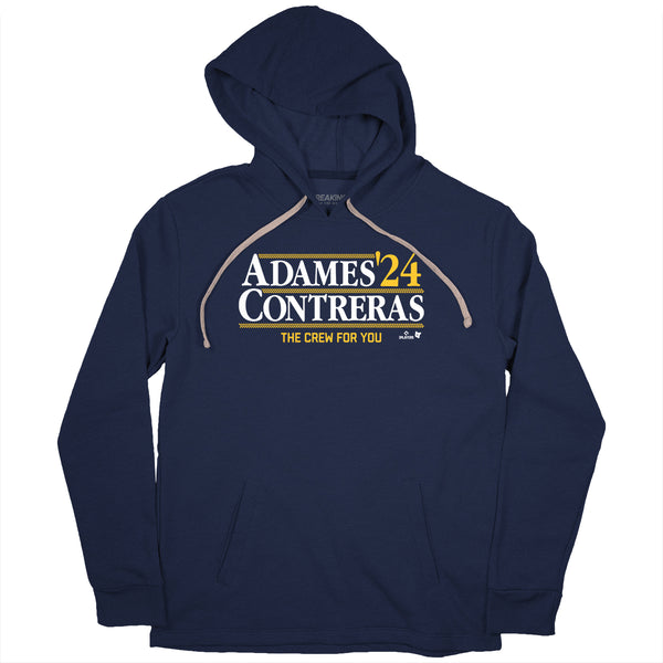 Adames-Contreras '24 Shirt, Milwaukee - MLBPA Licensed - BreakingT