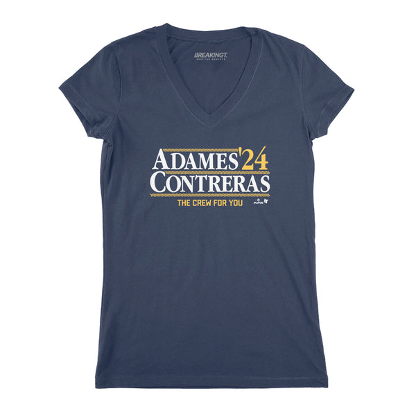 Adames-Contreras '24 Shirt, Milwaukee - MLBPA Licensed - BreakingT