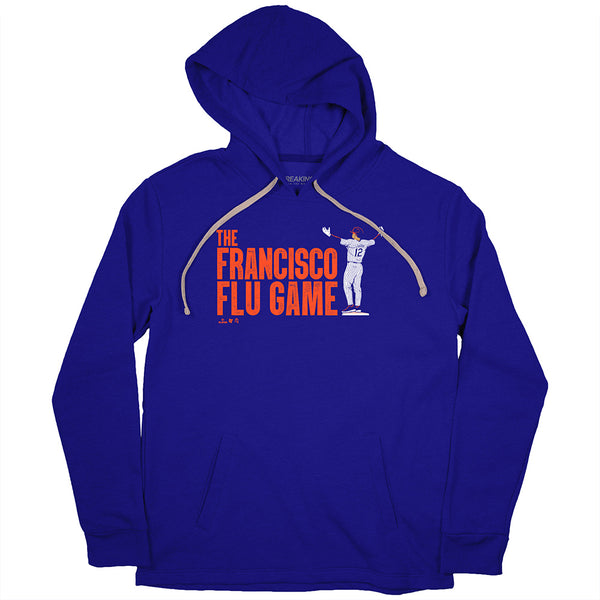 The Francisco Lindor Frankie Flu Game T-Shirt - MLBPA - BreakingT