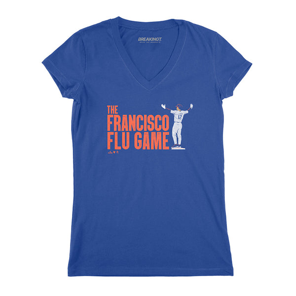 The Francisco Lindor Frankie Flu Game T-Shirt - MLBPA - BreakingT