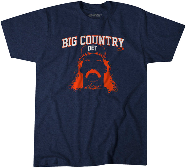 Andrew Chafin: Big Country Shirt, Detroit - MLBPA Licensed - BreakingT