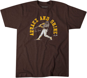 Luis Arraez And Shine T-Shirt, San Diego - MLBPA - BreakingT