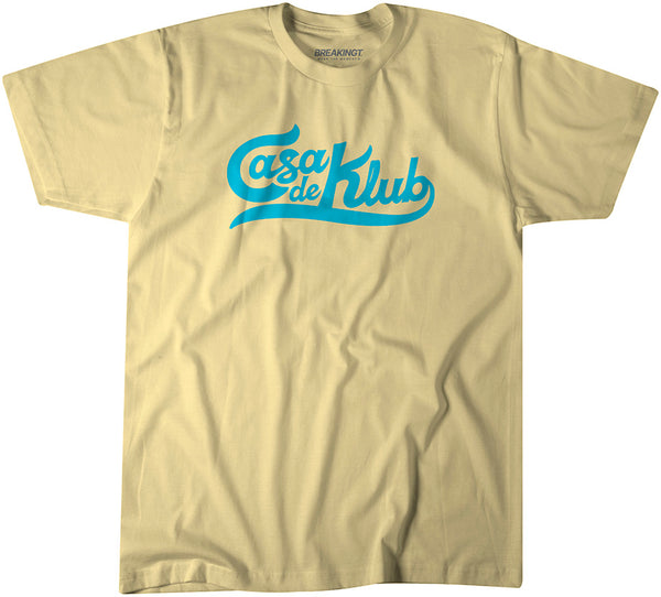 Casa de Klub Script Shirt + Hoodie - Corey Kluber + BreakingT