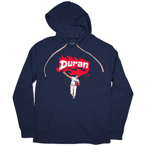 Jhoan Duran Flames Shirt, Minnesota - MLBPA Licensed - BreakingT