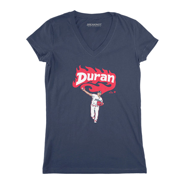 Jhoan Duran Flames Shirt, Minnesota - MLBPA Licensed - BreakingT