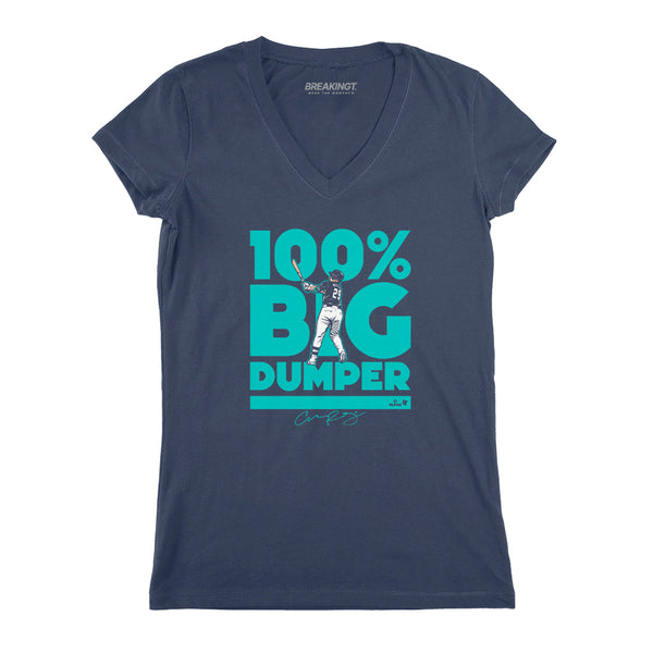 Cal Raleigh 100% Big Dumper Shirt, Seattle - MLBPA Licensed -BreakingT