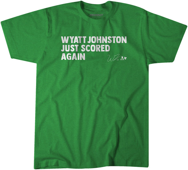 Wyatt Johnston Just Scored Again