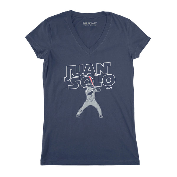 Juan Soto: Juan Solo Shirt, New York - MLBPA Licensed - BreakingT