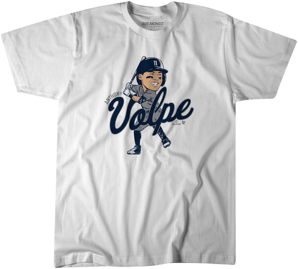 Anthony Volpe: Caricature Shirt, New York - MLBPA Licensed - BreakingT