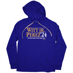 Witt Jr-Perez '24 Shirt, Kansas City - MLBPA Licensed - BreakingT