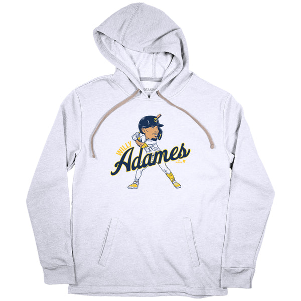 Willy Adames: Caricature Shirt, Milwaukee - MLBPA Licensed - BreakingT