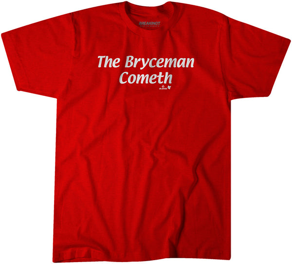 Bryce Harper: The Bryceman Cometh Shirt, Philly - MLBPA - BreakingT