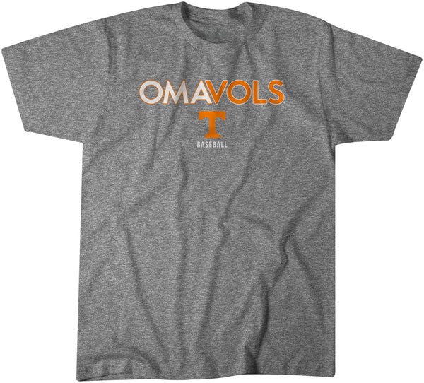 Tennessee Baseball: OmaVols Adult T-Shirt