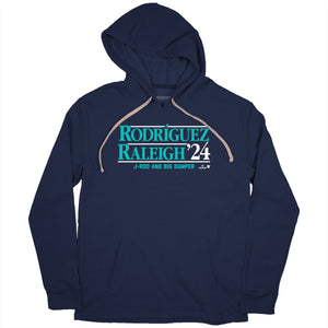 Rodriguez-Raleigh '24 Shirt, Seattle - MLBPA Licensed - BreakingT