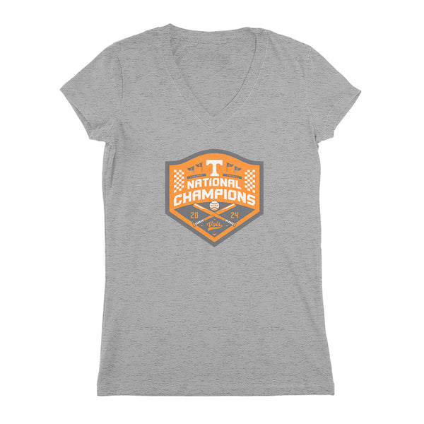 Tennessee Baseball: 2024 College World Series Champions (Gray)