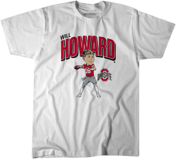 Ohio State Football: Will Howard Caricature