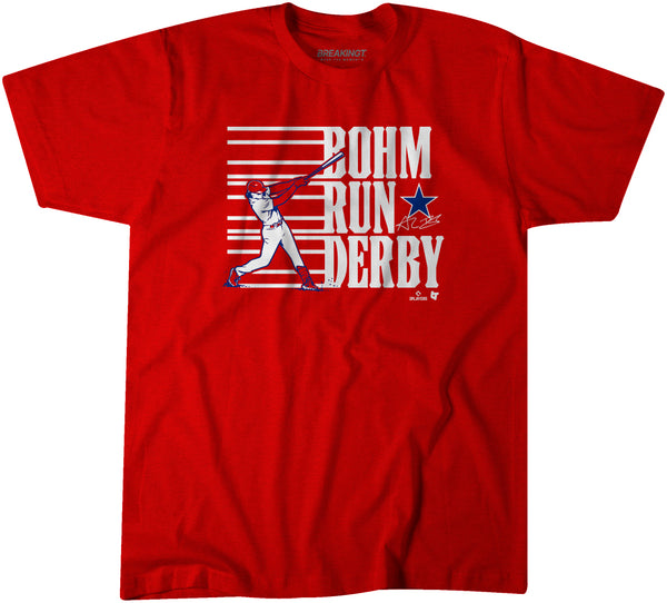 Alec Bohm Run Derby Shirt, Philadelphia - MLBPA Licensed - BreakingT