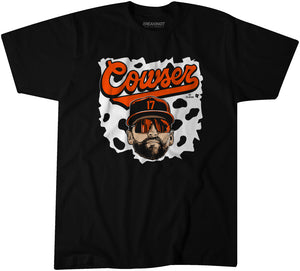 Colton Cowser: Cow Swag Head, Baltimore - MLBPA Licensed - BreakingT