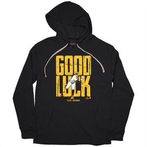 Paul Skenes: Good Luck T-Shirt Pittsburgh - MLBPA Licensed - BreakingT