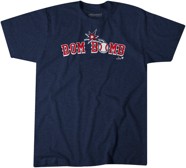 Dominic Smith: Dom Bomb Shirt, Boston - MLBPA Licensed - BreakingT