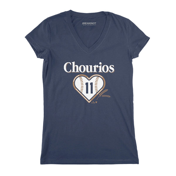 Jackson Chourio: Chourios Shirt, Milwaukee - MLBPA Licensed -BreakingT