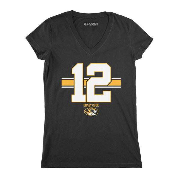 Mizzou Football: Brady Cook 12 Stripe