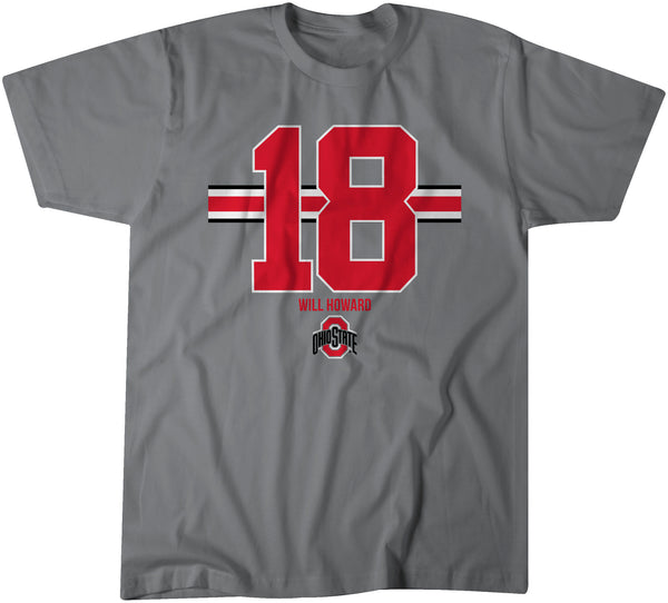 OSU Football: Will Howard 18 Stripe