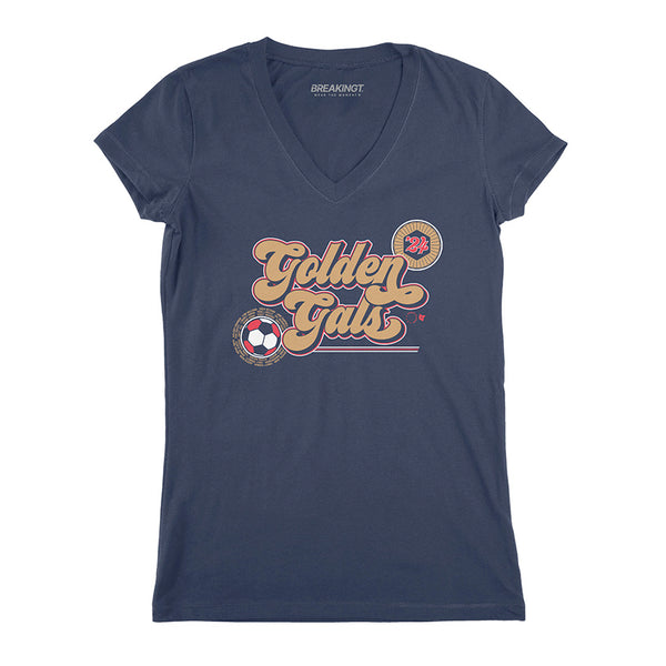 USWNT Gold Medal Champions Shirt World Cup Golden Gals