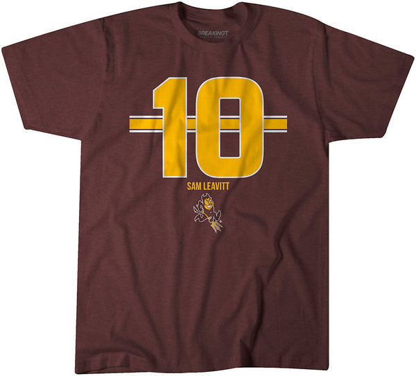 ASU Football: Sam Leavitt 10 Stripe