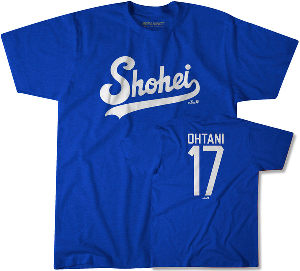 Shohei Ohtani Jersey T-Shirt (Name & Number) - Los Angeles Baseball