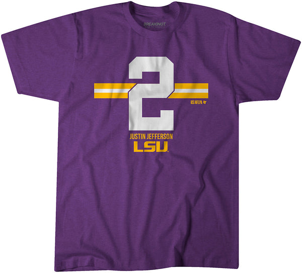 LSU Football: Justin Jefferson 2 Stripe